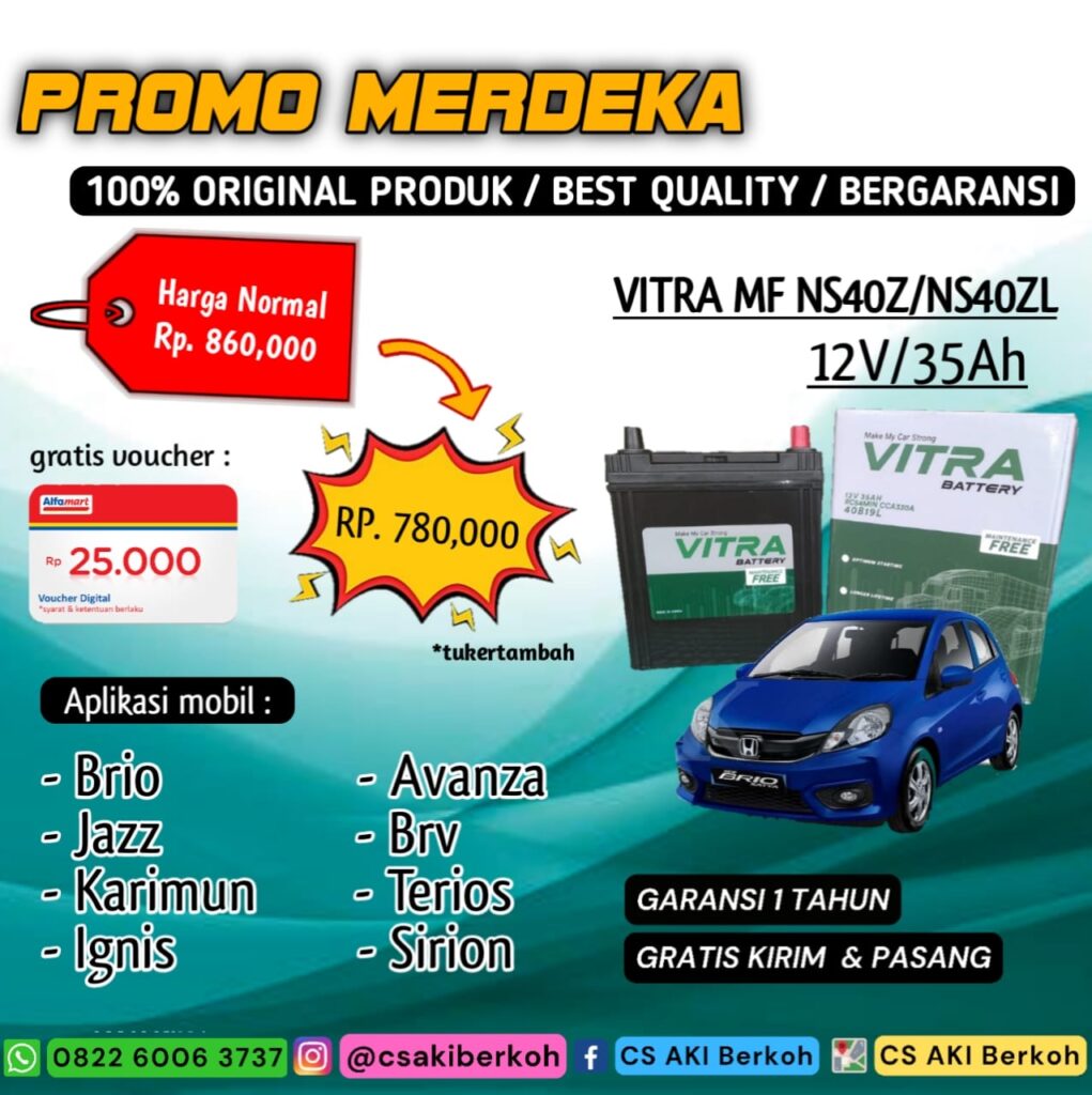 PROMO AKI VITRA BONUS VOUCHER BELANJA ALFAMART - Cs Aki Berkoh Purwokerto