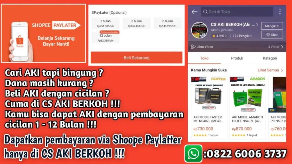 Order Via Shopee - Cs Aki Berkoh Purwokerto
